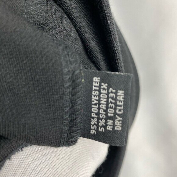 Alex + Alex Women's Black Color-Block Drop Waist 3/4 Sleeve Career Dress 4/C34 - Picture 7 of 7